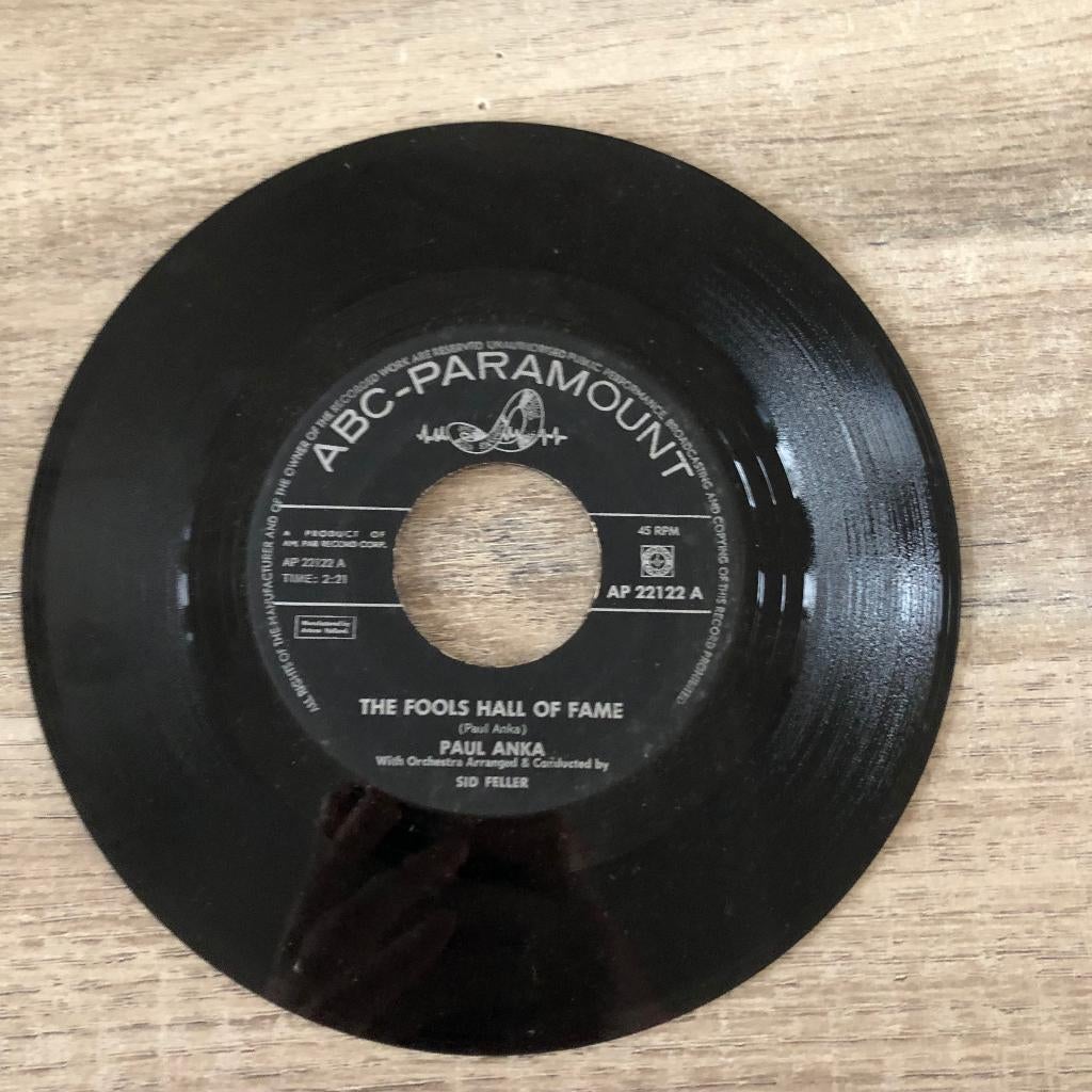 vinyl single Paul Anka, Ophalen of Verzenden, Gebruikt, Pop