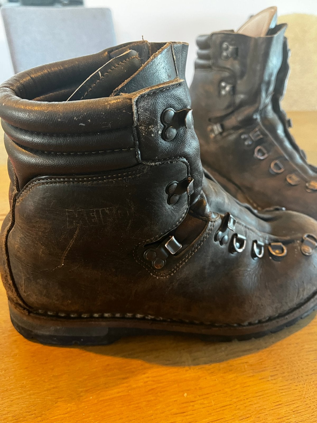 Zware Meindl bergschoenen maat 43 (stijgijzer geschikt), Ophalen of Verzenden, Gebruikt, Schoenen