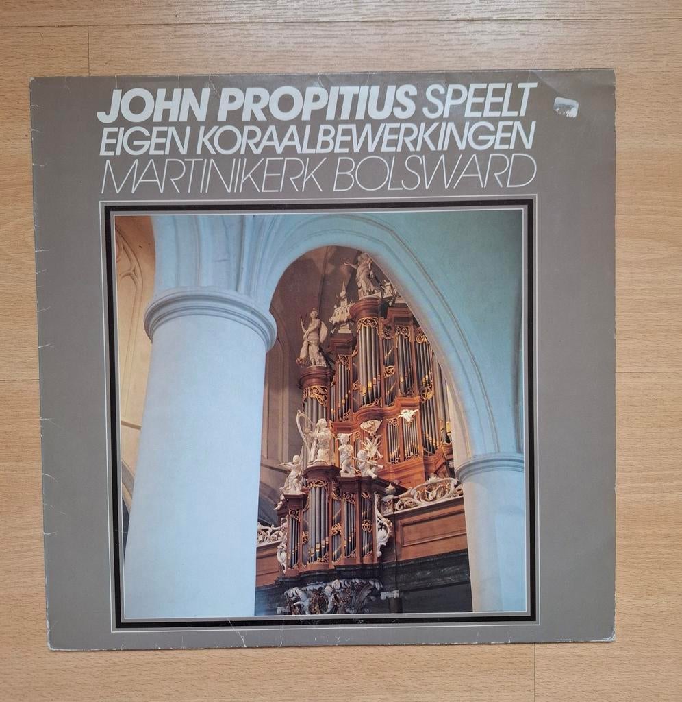 LP John Propitius speelt koraalbewerkingen in Bolsward, Ophalen, Gebruikt, 12 inch