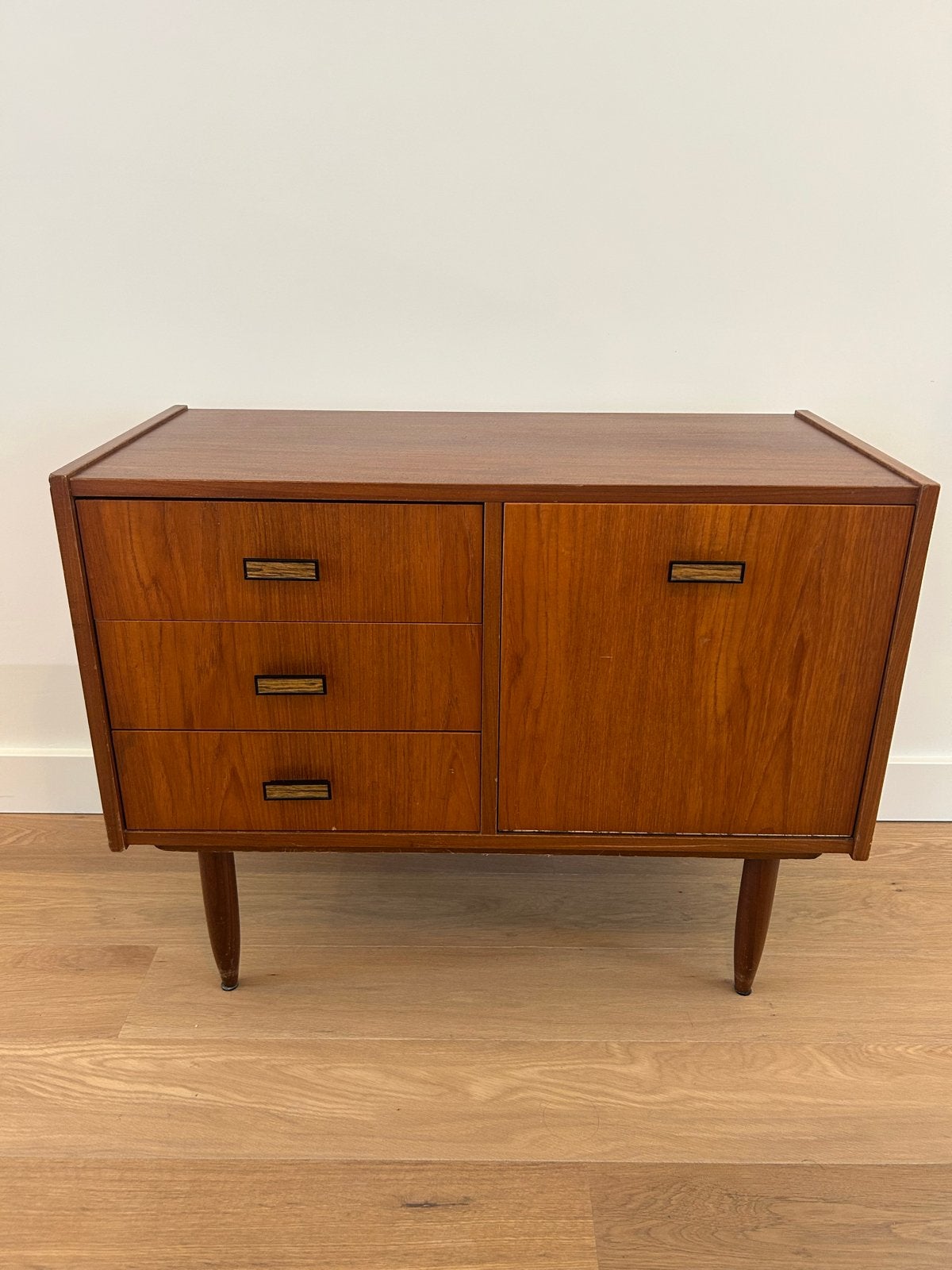 Vintage Dressoir - Deens Design, Ophalen, Gebruikt, Teakhout, 50 tot 100 cm