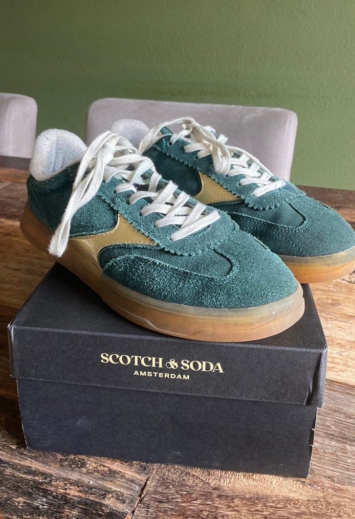 Scotch & Soda sneakers maat 41, Kleding | Dames, Ophalen of Verzenden, Groen, Sneakers of Gympen, Zo goed als nieuw