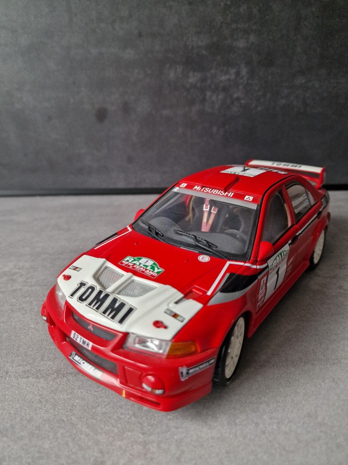 Mitsubishi Lancer Evo VI Tommi Makinen Rally Auto Model, Hobby en Vrije tijd, Verzenden, Zo goed als nieuw, Auto, Overige merken