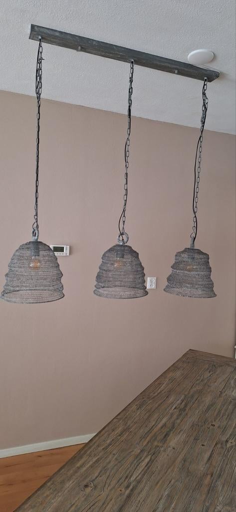DOK2 Hanglamp, Ophalen, 50 tot 75 cm, Metaal, Landelijk