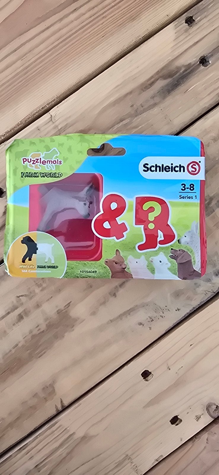 Schleich Puzzlemals Farm World Geitje - Nieuw in verpakking, Ophalen of Verzenden, Nieuw, Jongen of Meisje