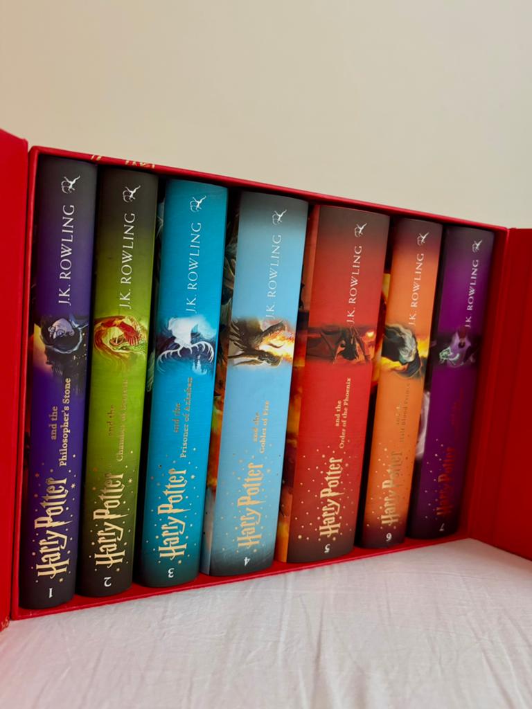 NIEUW Harry Potter Box Set compleet hardcovers, Boeken, Ophalen of Verzenden, Zo goed als nieuw, J.K. Rowling