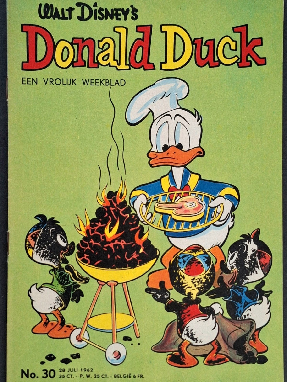 Donald Duck 1962 nr. 30, Eén stripboek, Ophalen of Verzenden, Zo goed als nieuw