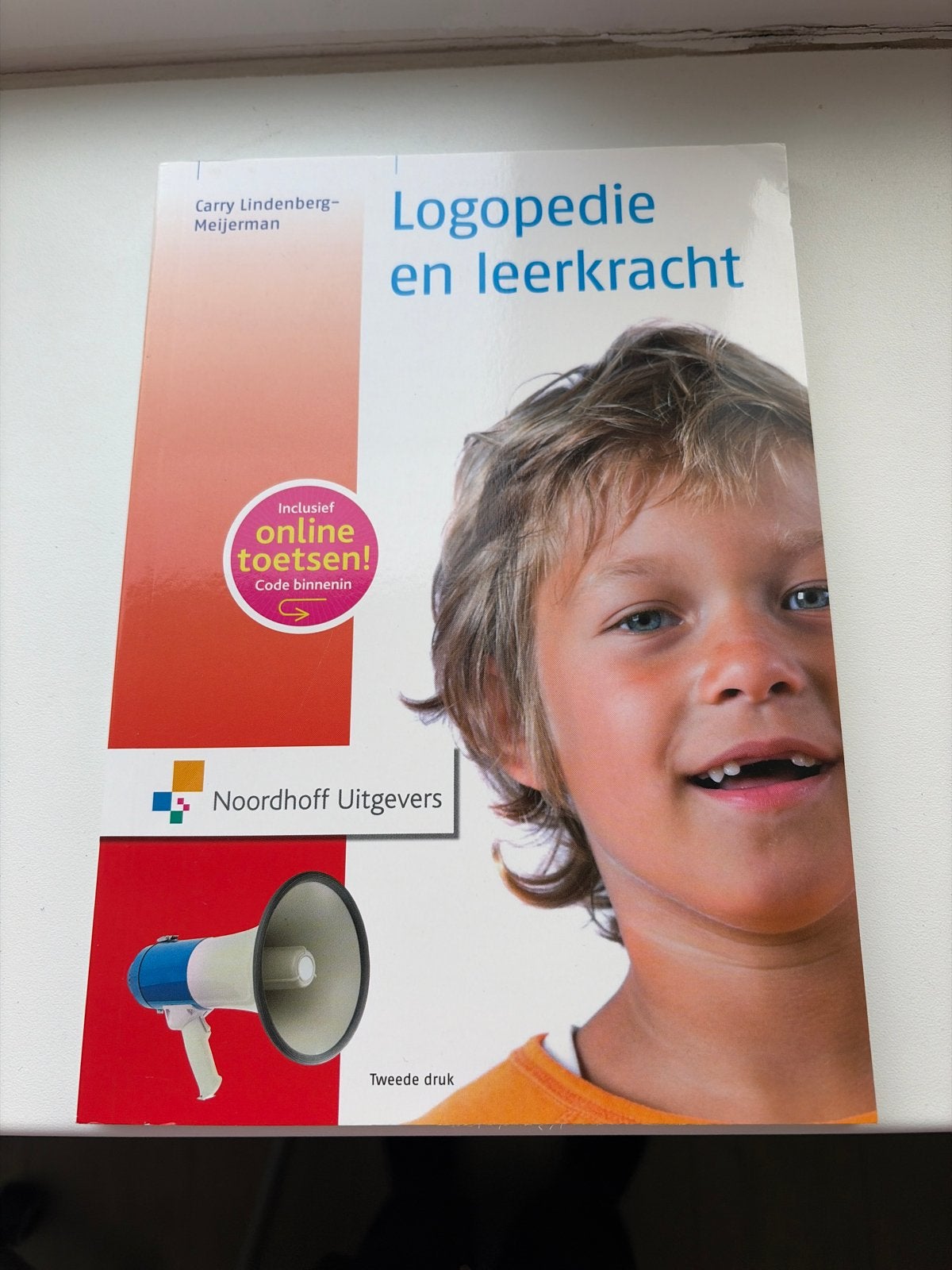 Logopedie en leerkracht - Carry Lindenberg-Meijerman, Boeken, Ophalen of Verzenden, Gamma, Zo goed als nieuw, HBO