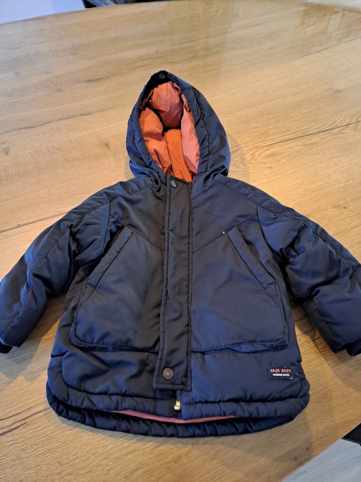 Zara Baby jongens winterjas maat 86, Zara Baby, Ophalen of Verzenden, Zo goed als nieuw, Jasje