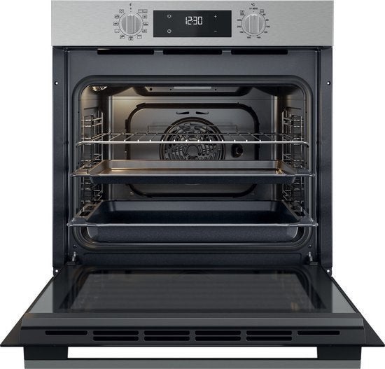 Whirlpool inbouwoven OMK58HR0X - RVS, Whirlpool Nederland B.V., Whirlpool, Hete lucht, Koningin Wilhelminaplein 14 1062 HH Amsterdam