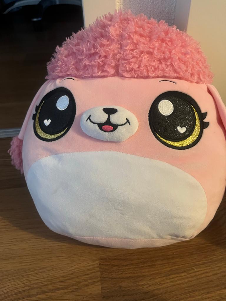 Diverse knuffels - Roze poedel, zwarte beer, Stitch, eenhoor, Ophalen, Gebruikt, Overige merken, Disney
