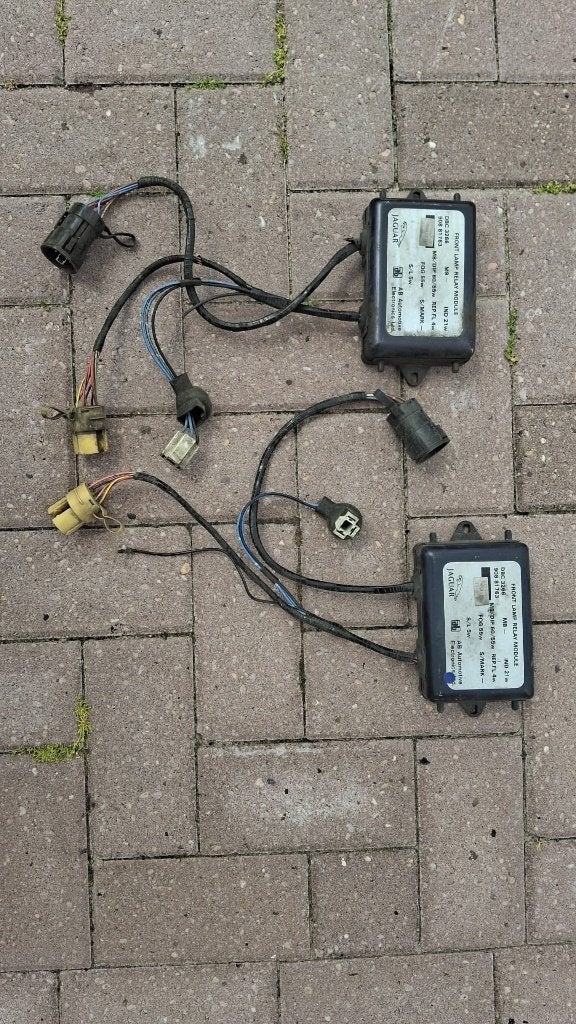Jaguar koplamp relay modules, Auto-onderdelen, Ophalen of Verzenden, Gebruikt, Jaguar