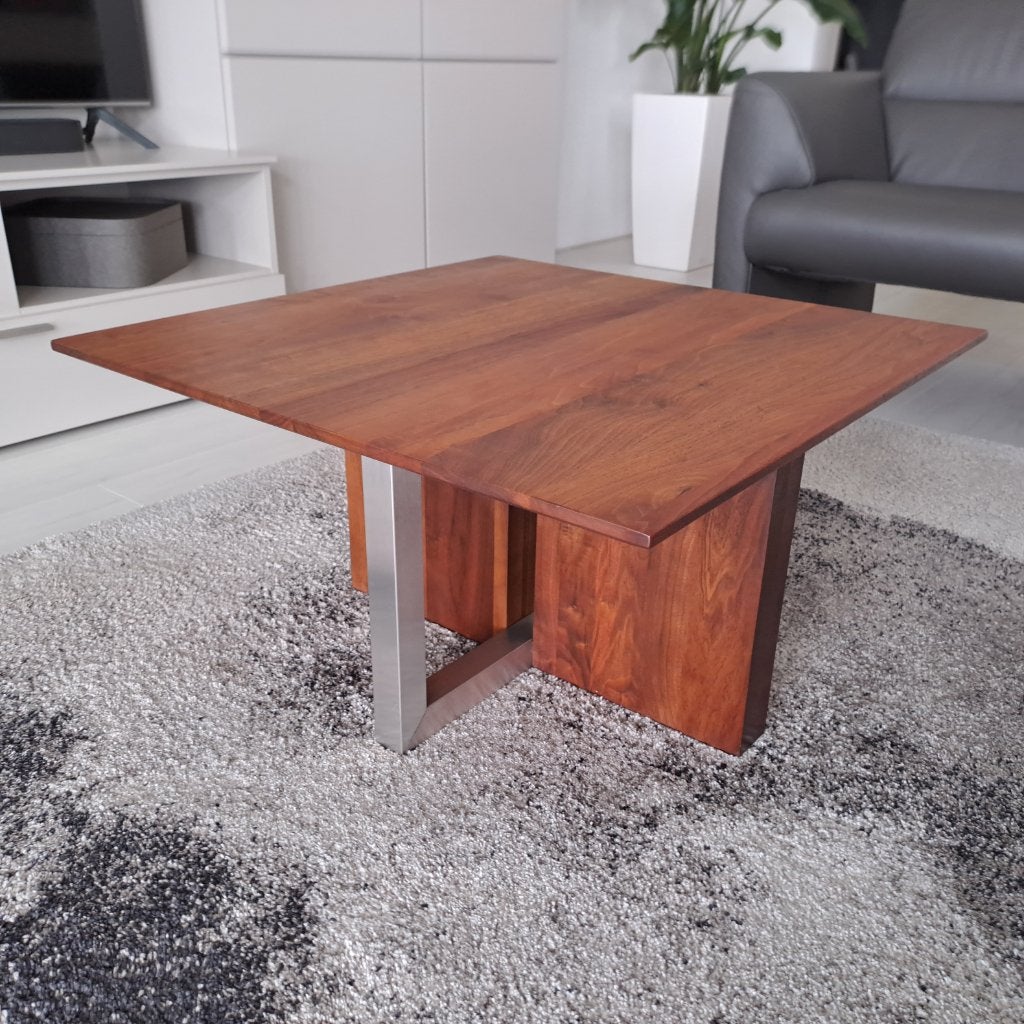 Hoek-  of salontafel, Modern design, 50 tot 100 cm, Vierkant, 50 tot 100 cm