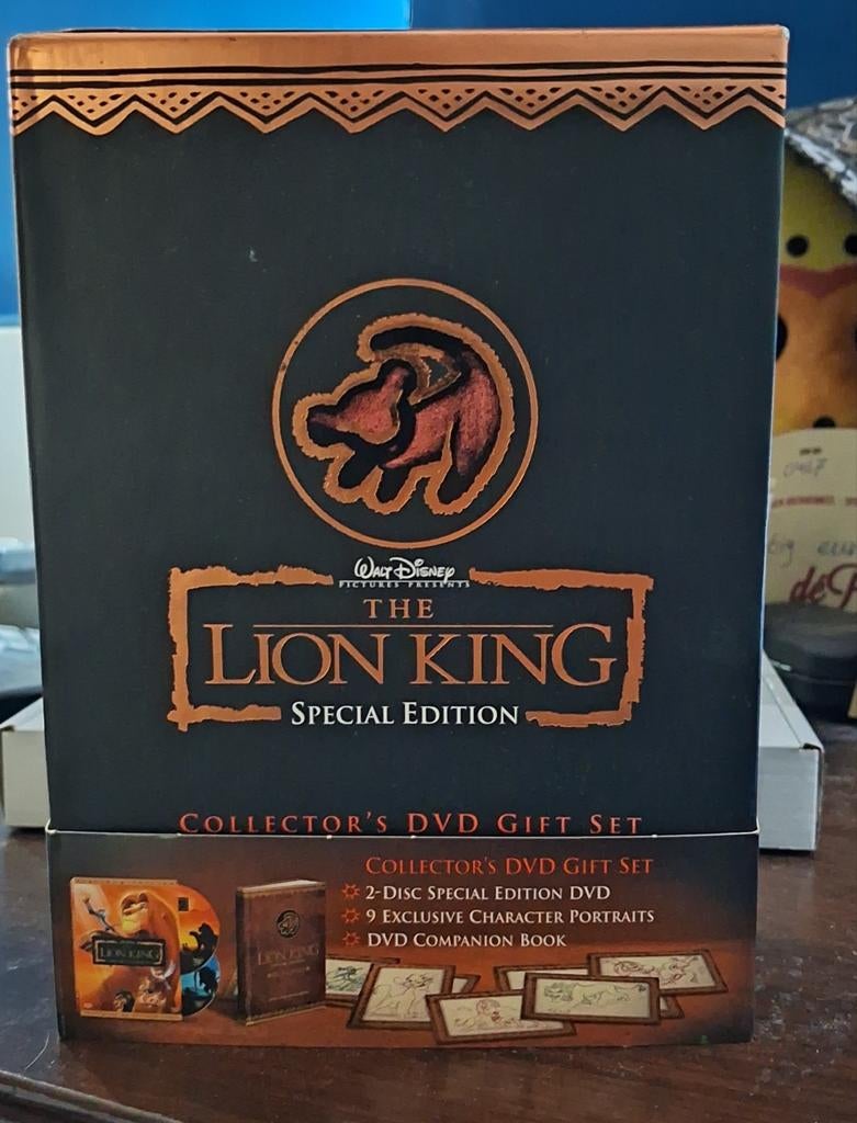 The Lion King Collector's DVD Gift Set, Cd's en Dvd's, Dvd's | Kinderen en Jeugd, Zo goed als nieuw, Film, Avontuur, Boxset, Alle leeftijden