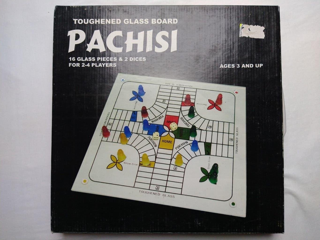 Pachisi Bordspel - Glas - soort mens-erger-je-niet, Hobby en Vrije tijd, Gezelschapsspellen | Bordspellen, Een of twee spelers