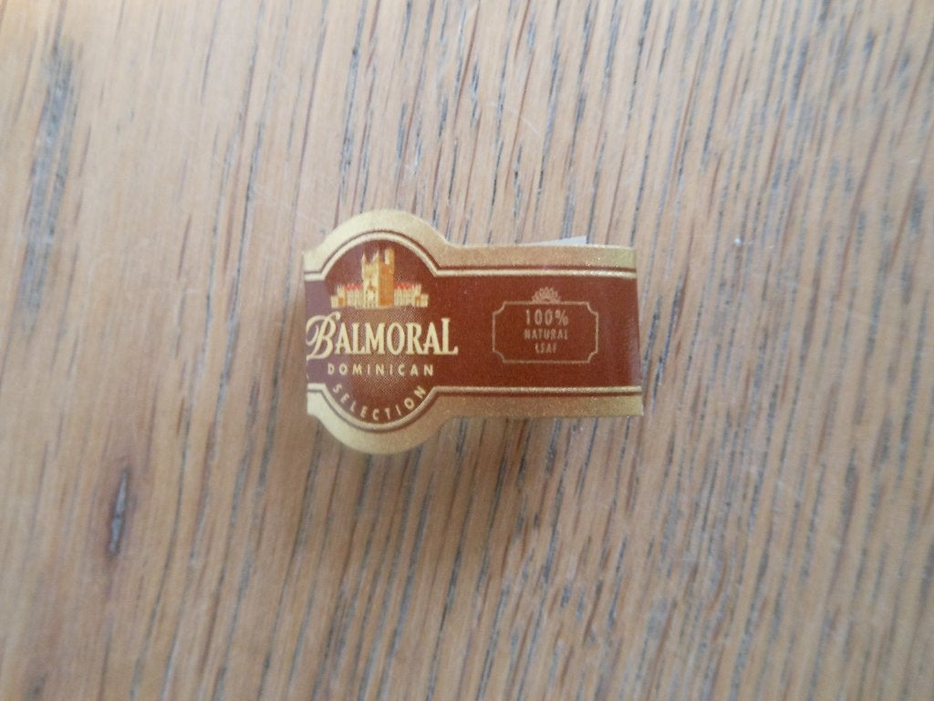 Te koop: Sigarenbandje Balmoral Dominican Selection, Verzamelen, Ophalen of Verzenden, Zo goed als nieuw, Sigarenbandjes