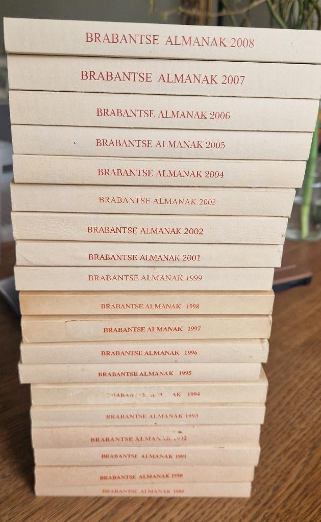 Brabantse Almanaks, Ophalen, Zo goed als nieuw