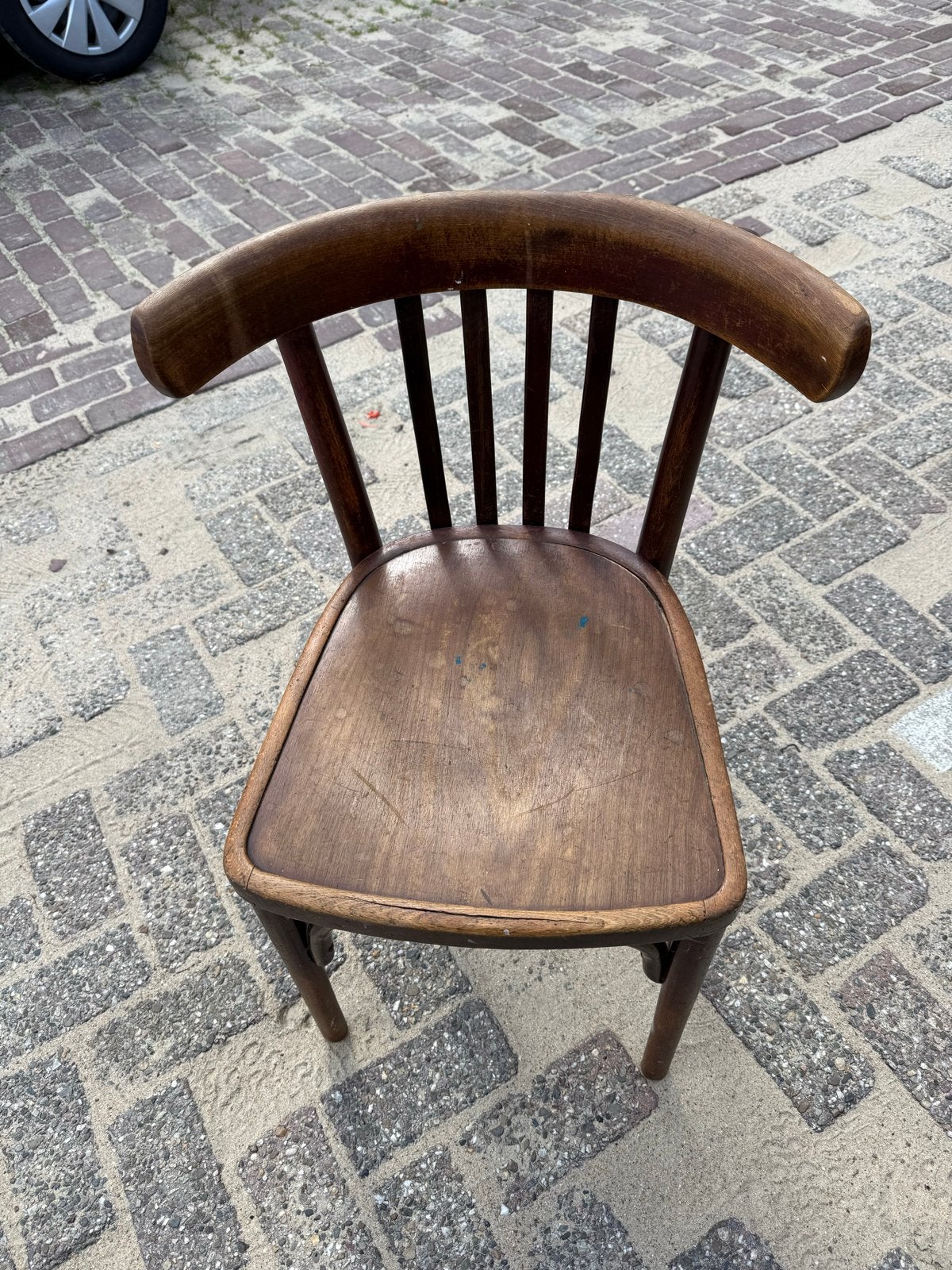 Antieke Luterma bentwood stoel Estland ca. 1920-1940, Ophalen