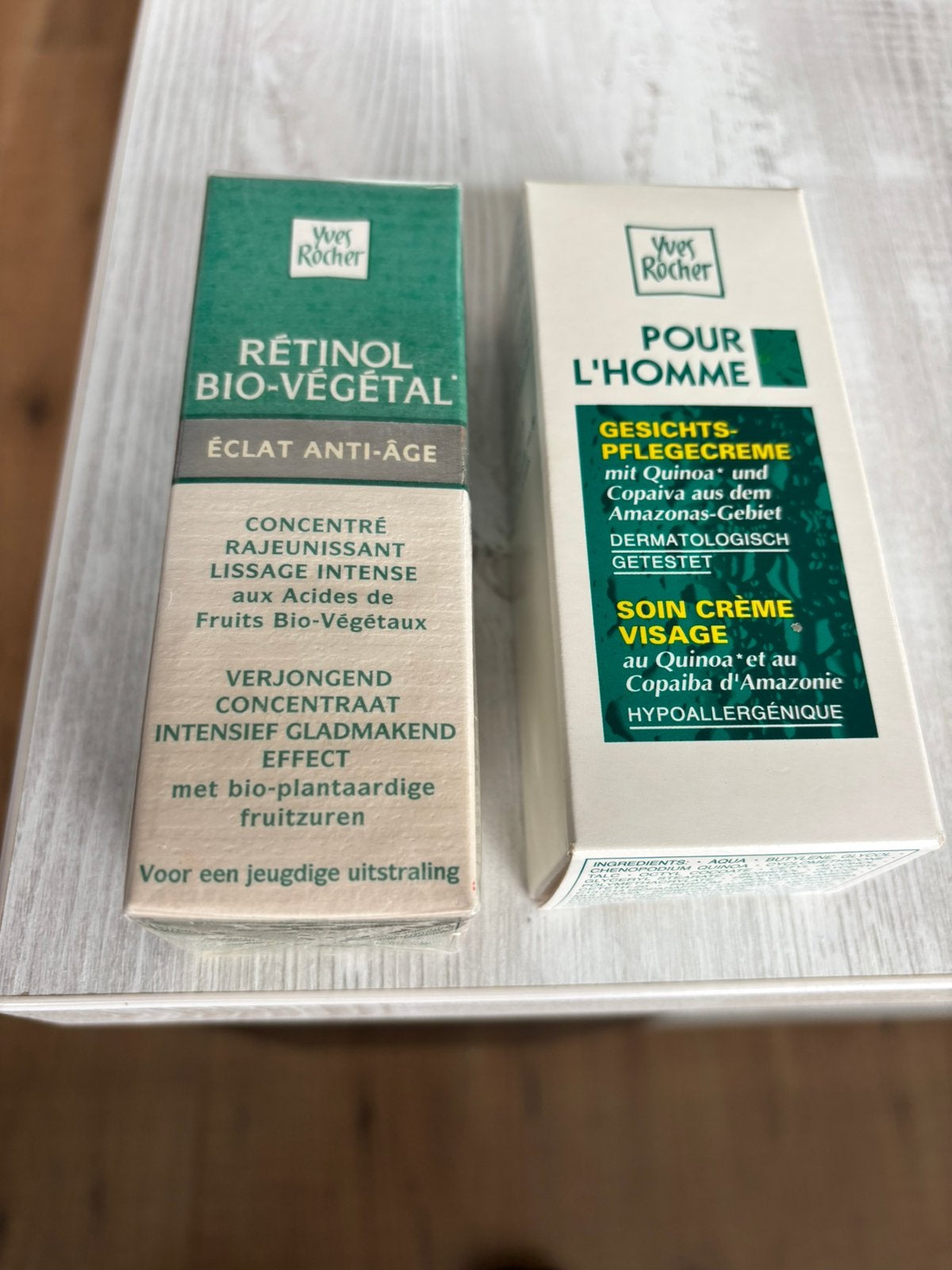 Yves Rocher 2 verzorgingsprodukten, Sieraden, Tassen en Uiterlijk, Ophalen of Verzenden, Nieuw, Gehele gezicht, Verzorging