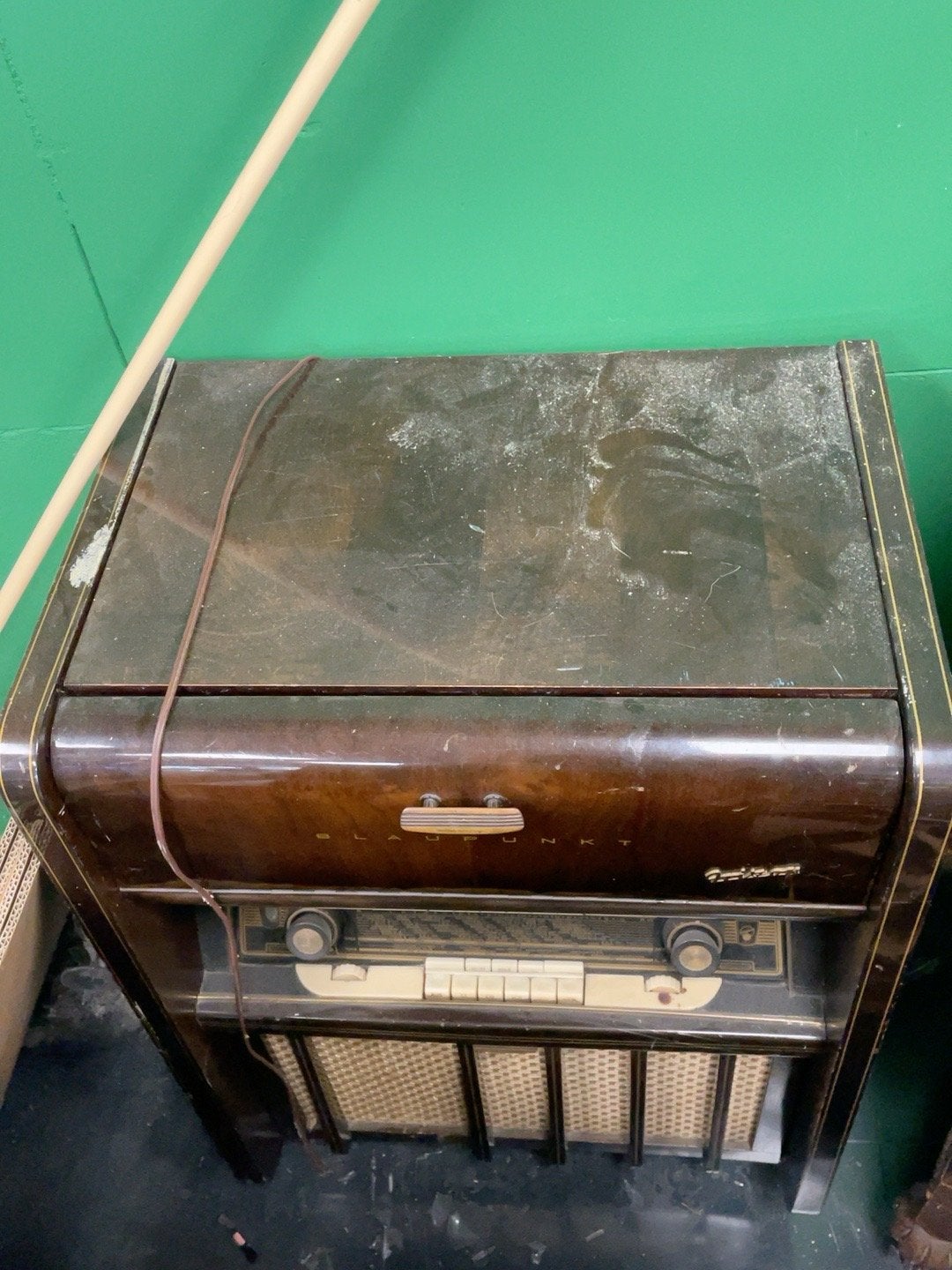 Vintage Blaupunkt Radiomeubel met Platenspeler – Jaren 50/60, Ophalen