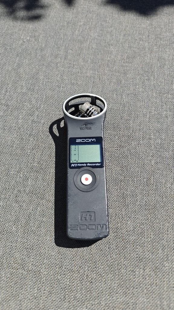 Zoom H1 Handy Recorder – plakkende behuizing, Ophalen of Verzenden, Gebruikt, Overige typen