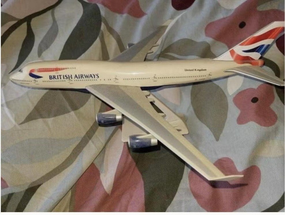 British Airways Boeing 747-400 1/250 schaalmodel, Ophalen of Verzenden, Gebruikt, Schaalmodel