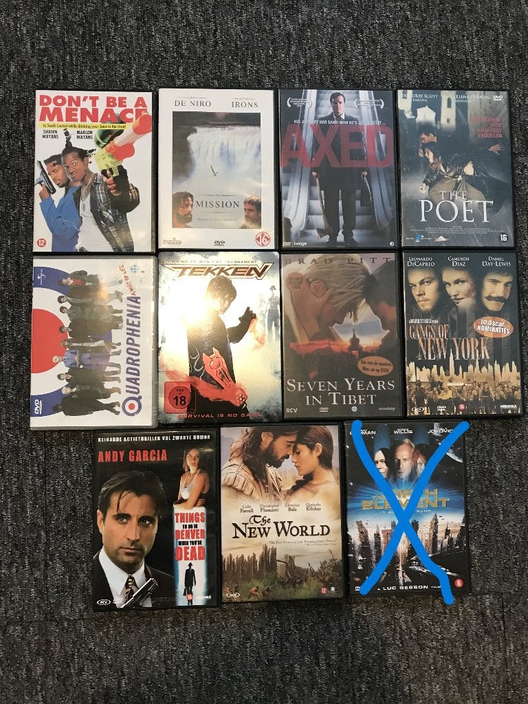 10st. Diverse DVD titels, Alle leeftijden, Ophalen of Verzenden, Zo goed als nieuw, Overige genres