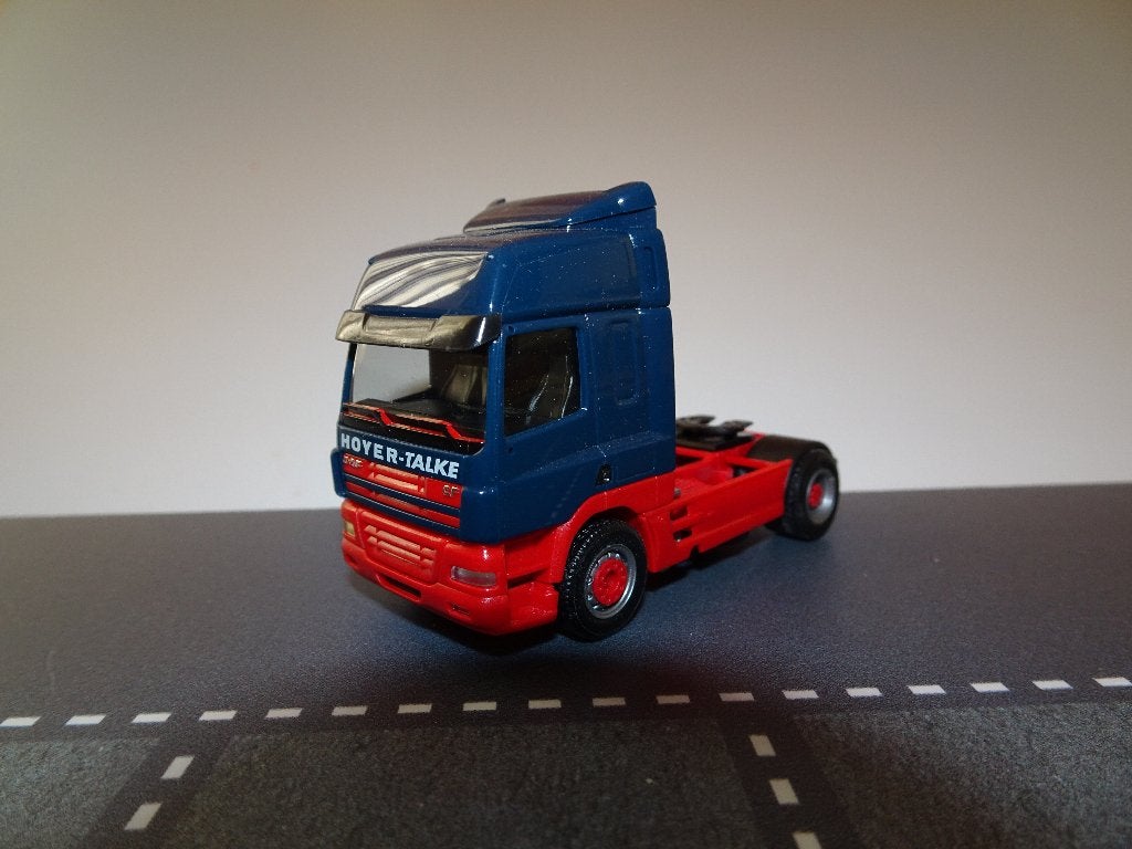 953 herpa daf cf alfred talke 2-as trekker 1:87 truck trein, Ophalen of Verzenden, Zo goed als nieuw, Bus of Vrachtwagen, Herpa