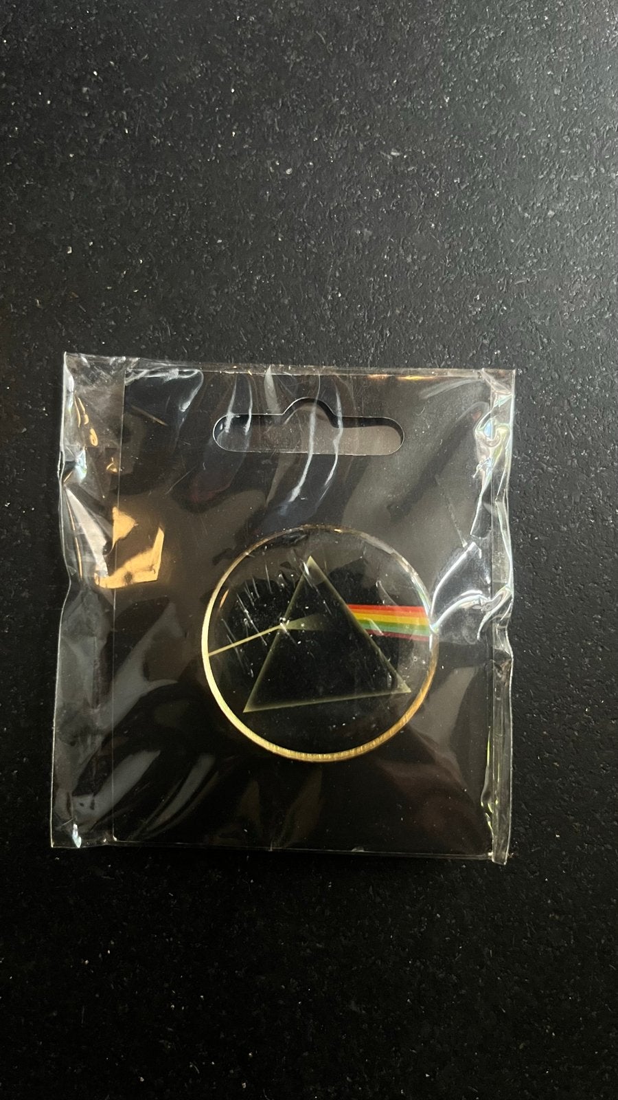 Pink Floyd The Dark Side of the Moon Pin, Verzamelen, Ophalen of Verzenden, Nieuw, Overige onderwerpen, Speldje of Pin
