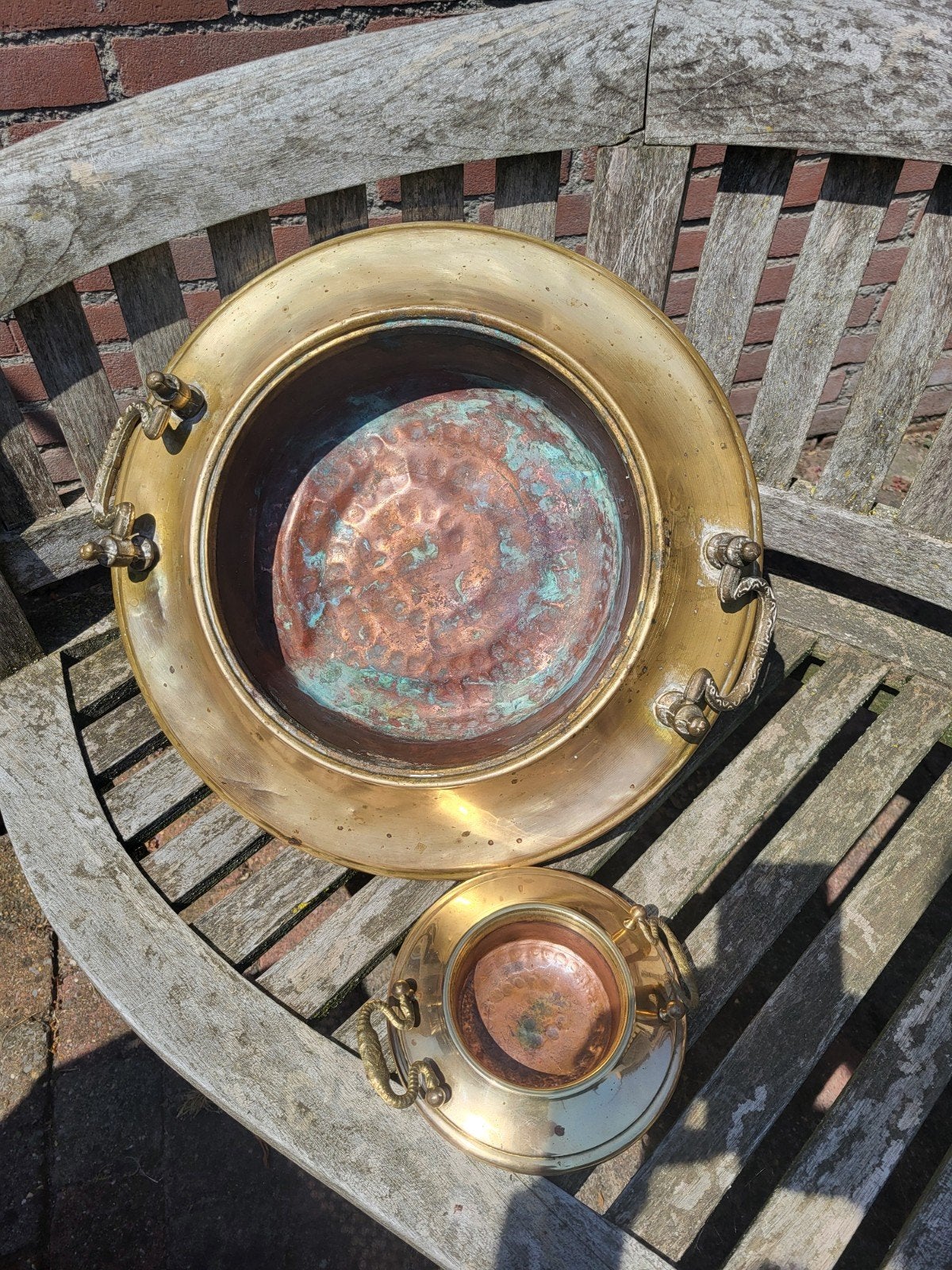 Koperen schalen, Antiek en Kunst, Antiek | Koper en Brons, Ophalen