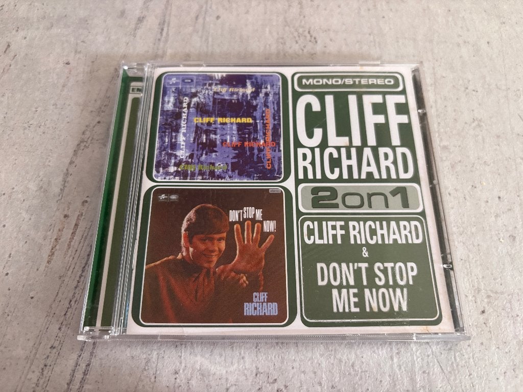 Cliff Richard - Cliff Richard & Don't Stop Me Now CD, Ophalen of Verzenden, Zo goed als nieuw, Album