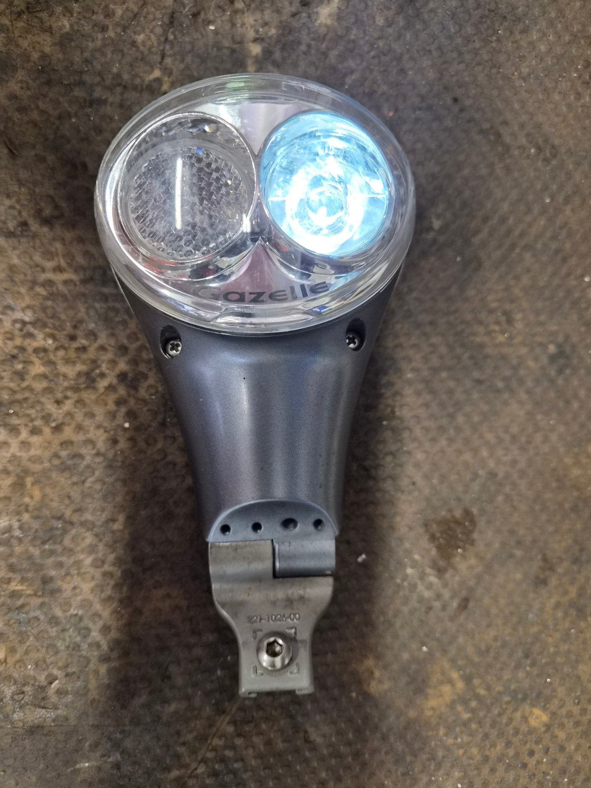 Gazelle twin eye koplamp batterijen, Ophalen, Voorlicht