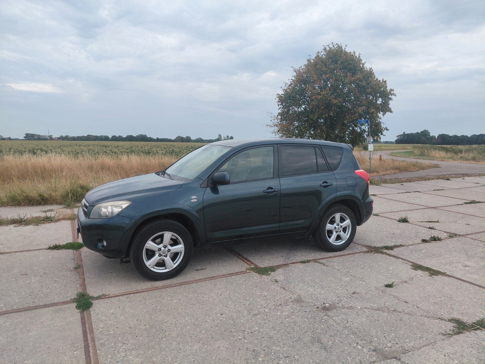 Toyota Rav4 2.2 D-4d D-cat 2009 Groen, Auto's, 4 cilinders, 2000 kg, Vierwielaandrijving, Rav4