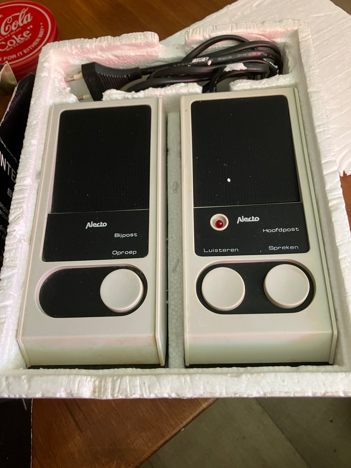 Alecto Intercom BF-81 - Vintage Deurintercom Systeem, Ophalen of Verzenden, Gebruikt