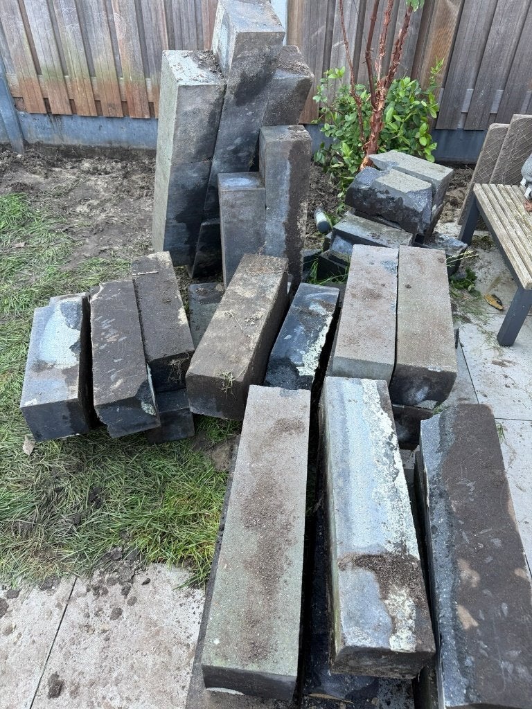 Gratis betonnen opsluitbanden – Vleuten, Ophalen, Gebruikt, Overige typen, Minder dan 5 m²