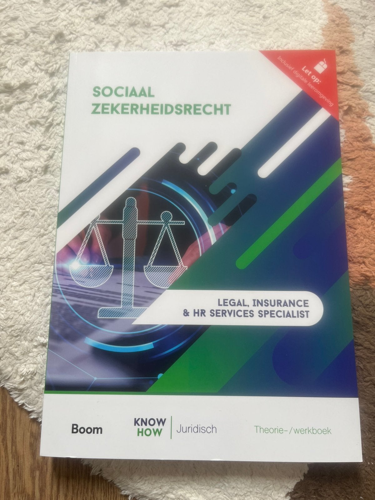 compleet nieuw theorieboek sociaal zekerheidsrecht, Boeken, Ophalen of Verzenden, Alpha, Nieuw, MBO