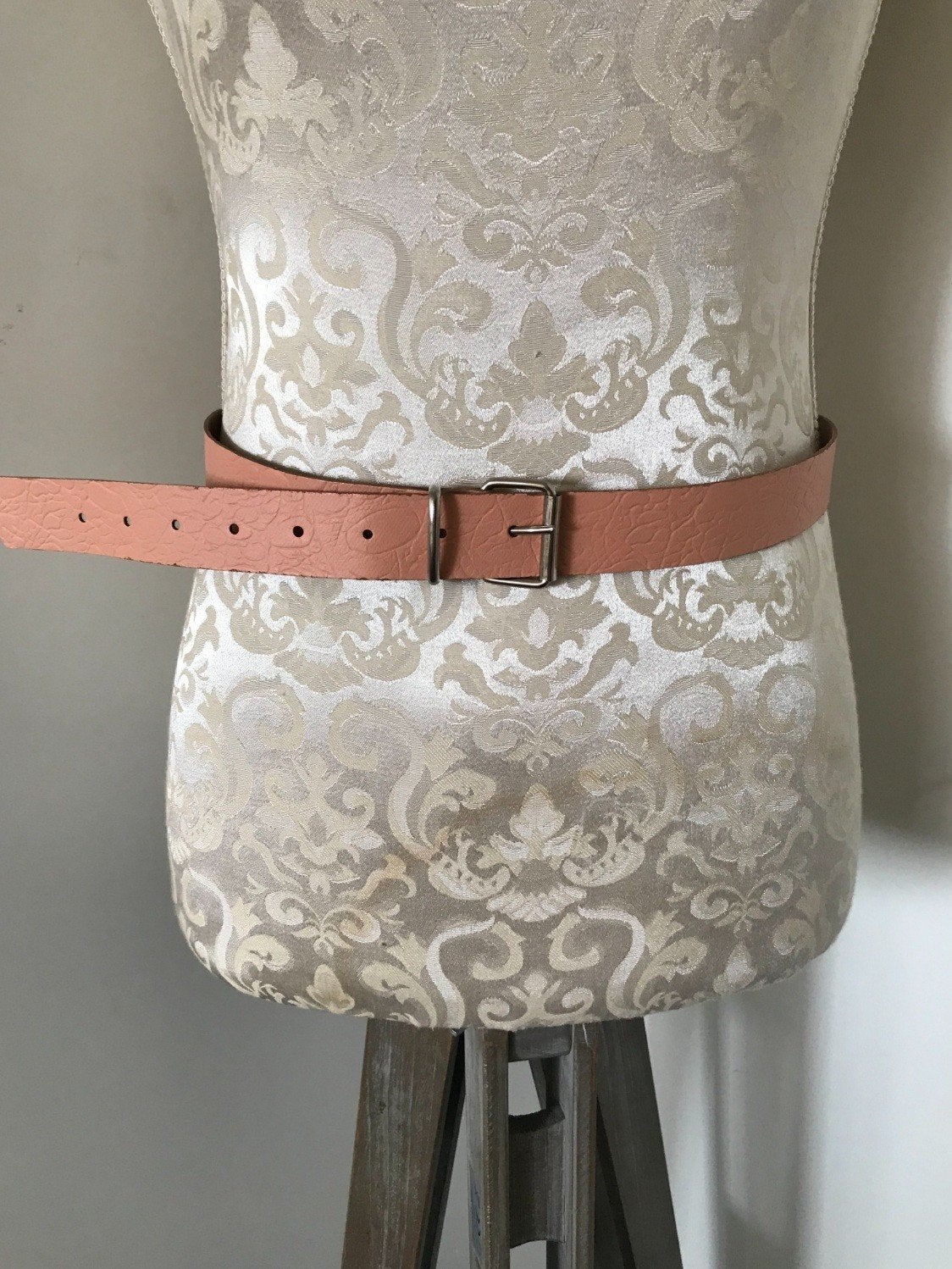 ZalmKleurige Riem, Overige kleuren, 90 tot 100 cm, Tailleriem, Ophalen of Verzenden