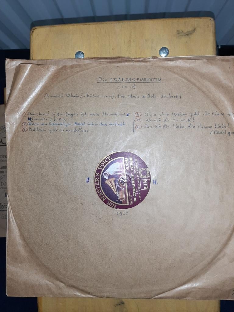 Bakelieten LP's, Ophalen of Verzenden, Gebruikt, Overige formaten, Overige typen
