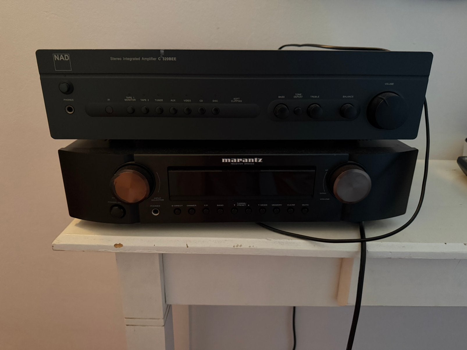 NAD C320BEE & C325BEE + Marantz SR5023 + Boston Acoustics, Ophalen of Verzenden, Gebruikt, Overige merken