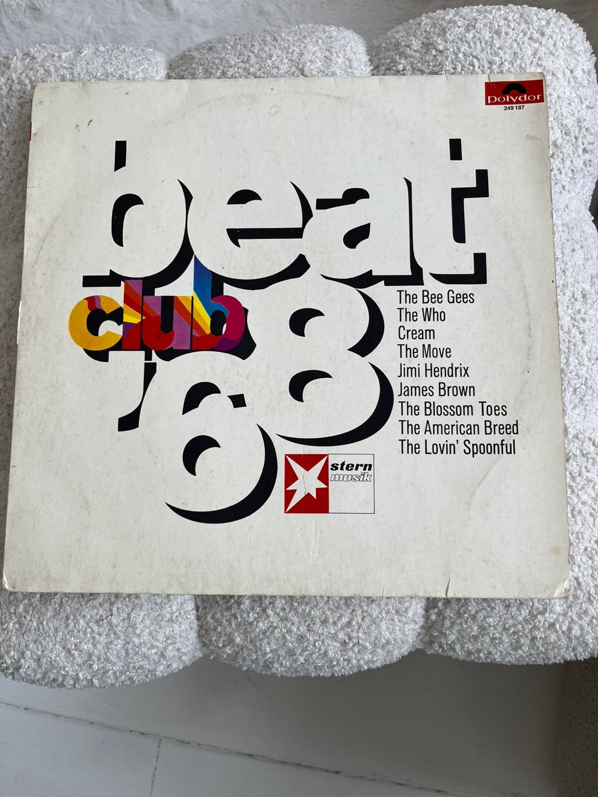 Beat club ‘68 vinyl lp polydor 249 187, Gebruikt, Ophalen of Verzenden, 12 inch, 1960 - 1969