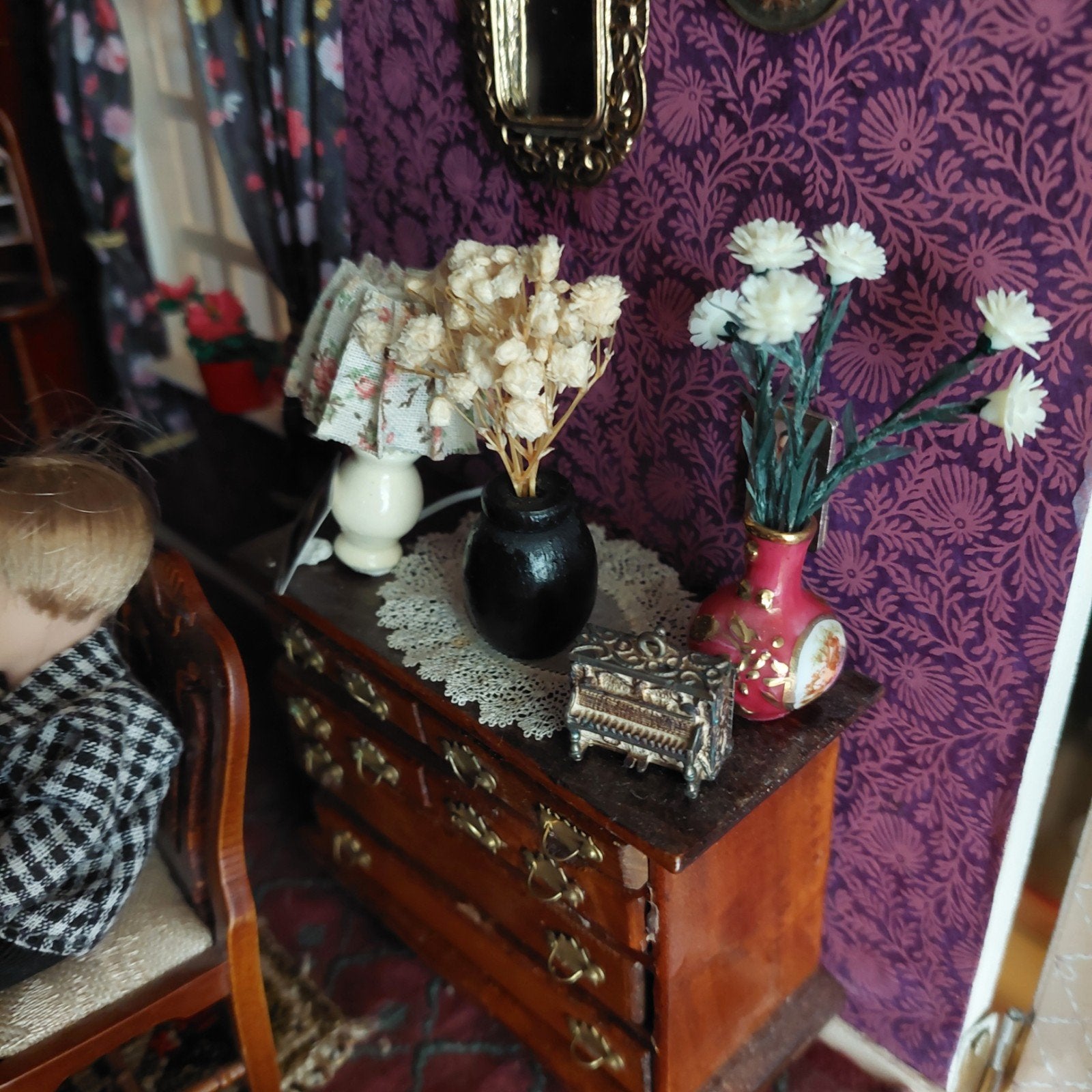 bos bloemen voor poppenhuis, Ophalen of Verzenden, Poppenhuis