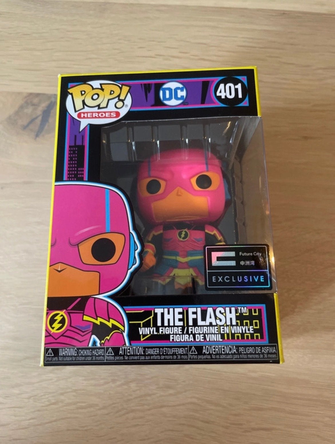 Funko Pop! The Flash (Future City Exclusive) #401, Ophalen of Verzenden, Nieuw