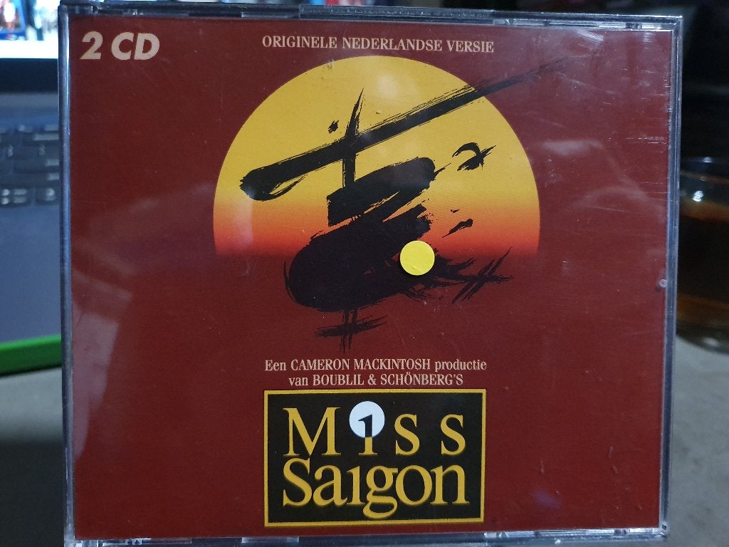 Miss Saigon - Originele Nederlandse Versie (2 CD), Cd's en Dvd's, Cd's | Filmmuziek en Soundtracks, Ophalen, Zo goed als nieuw