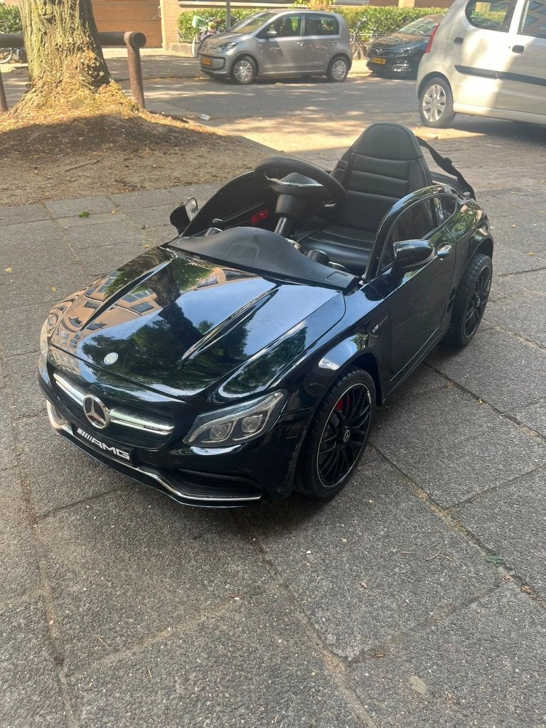 Mini Mercedes AMG elektrisch, Kinderen en Baby's, Ophalen, Gebruikt, Afstandsbediening