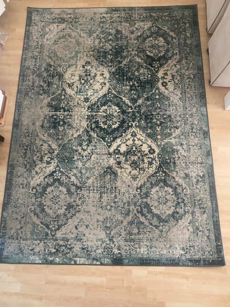 Vintage vloerkleed ikea Vonsbäk 170cm x 230cm, Ophalen, 150 tot 200 cm, Vintage, 200 cm of meer