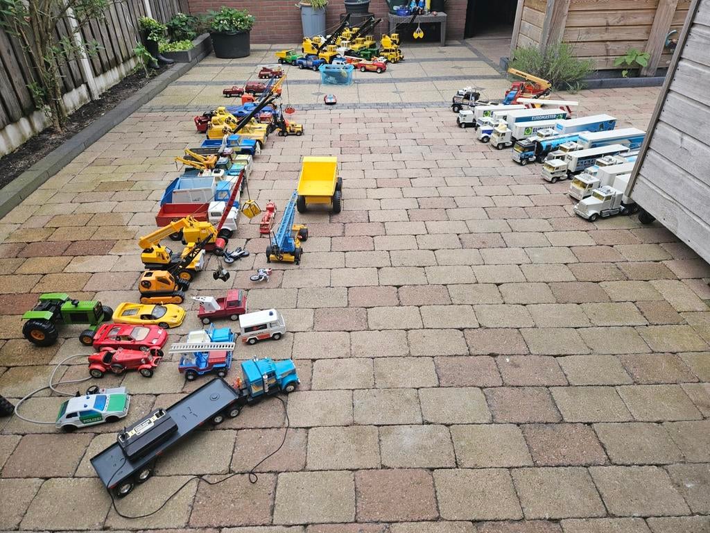 Collectie metalenspeelgoed tonka gama nylint circa 70 stuks, Ophalen of Verzenden, Gebruikt