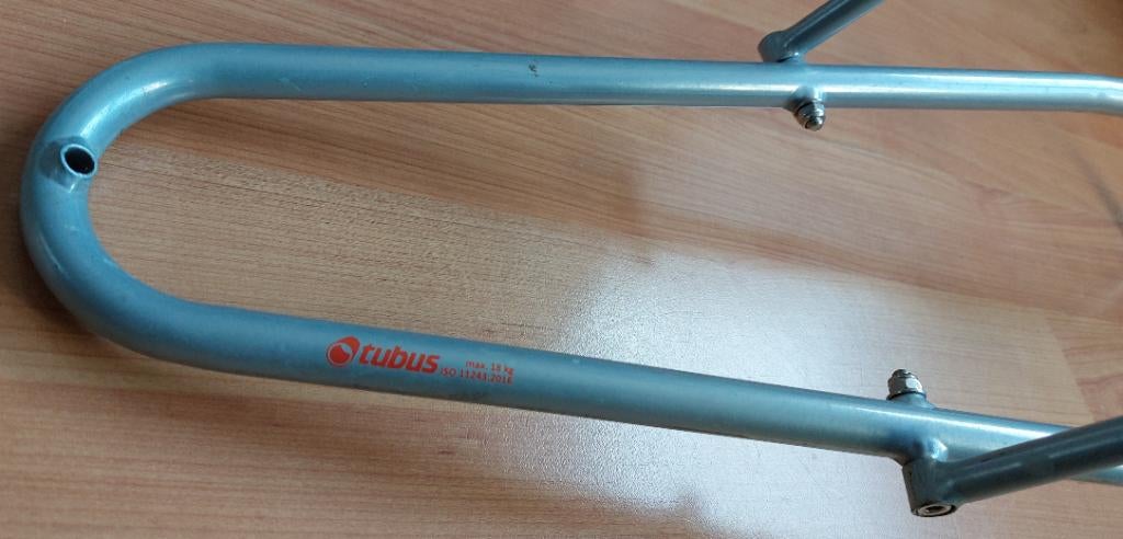 Voordrager fiets, staal., Fietsen en Brommers, Fietsaccessoires | Bagagedragers, Ophalen of Verzenden, Zo goed als nieuw