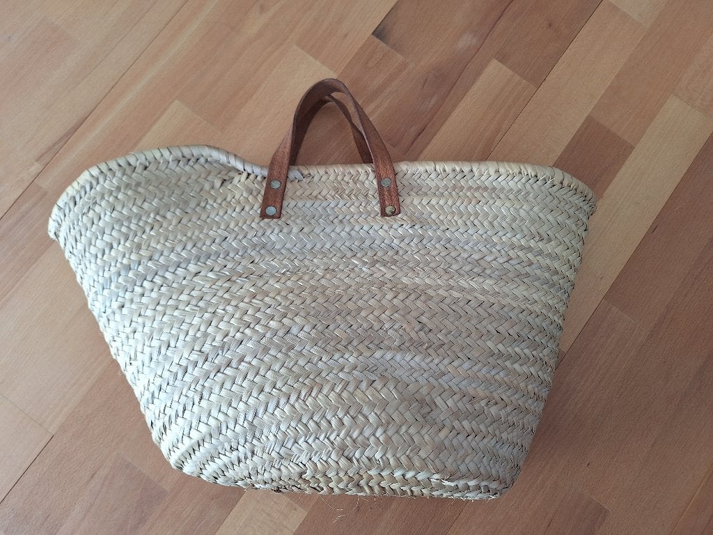 Rieten tas NIEUW, Ophalen of Verzenden, Nieuw, Shopper