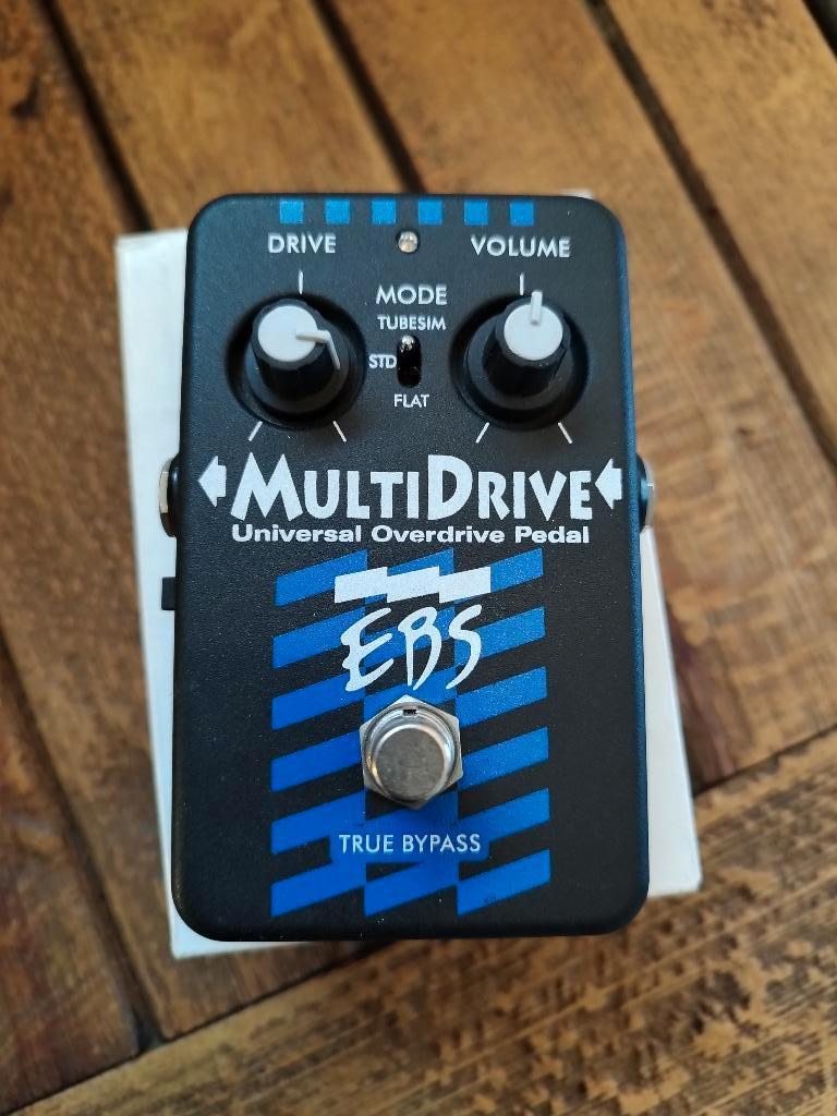 EBS multidrive overdrive pedaal bas/gitaar, Muziek en Instrumenten, Effecten, Ophalen of Verzenden, Zo goed als nieuw, Distortion, Overdrive of Fuzz
