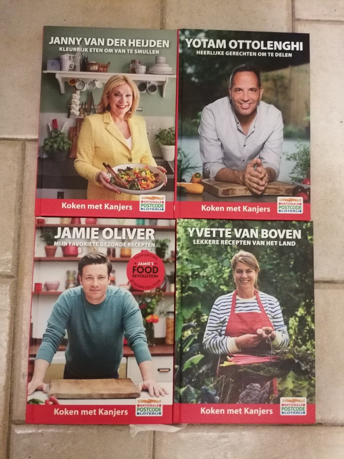 Kookboeken Jamie Oliver, Yotam Ottolenghi, Janny v/d Heij, Boeken, Kookboeken, Gezond koken, Zo goed als nieuw, Overige gebieden