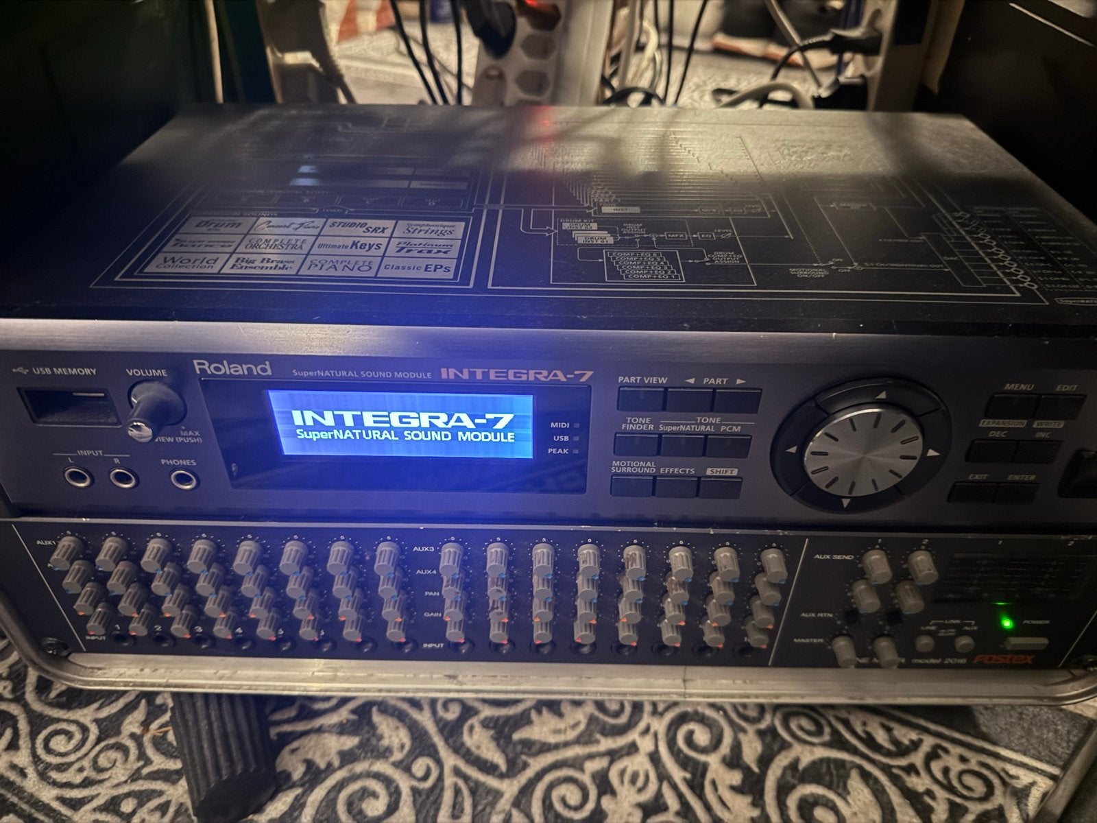 Roland INTEGRA-7 SuperNATURAL Sound Module, Muziek en Instrumenten, Ophalen of Verzenden, Gebruikt, Roland